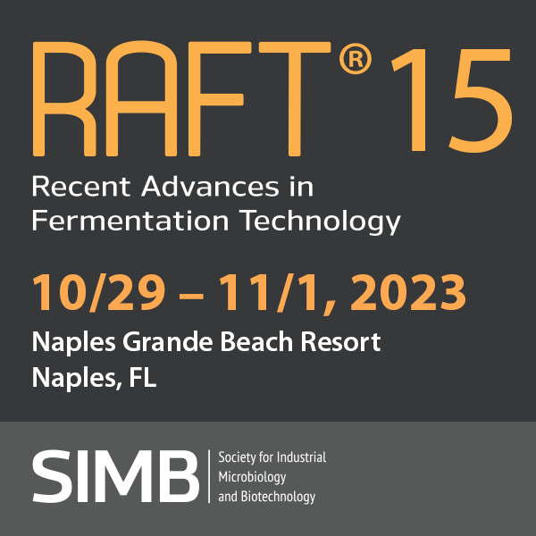 RAFT® 15 - Recent Advances in Fermentation Technology